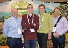 Joe Stepka, Tyler Camp, Ben Johnson, and Michael McMillan with Bridges Produce are happy to be back at the largest fresh produce tradeshow in North America.